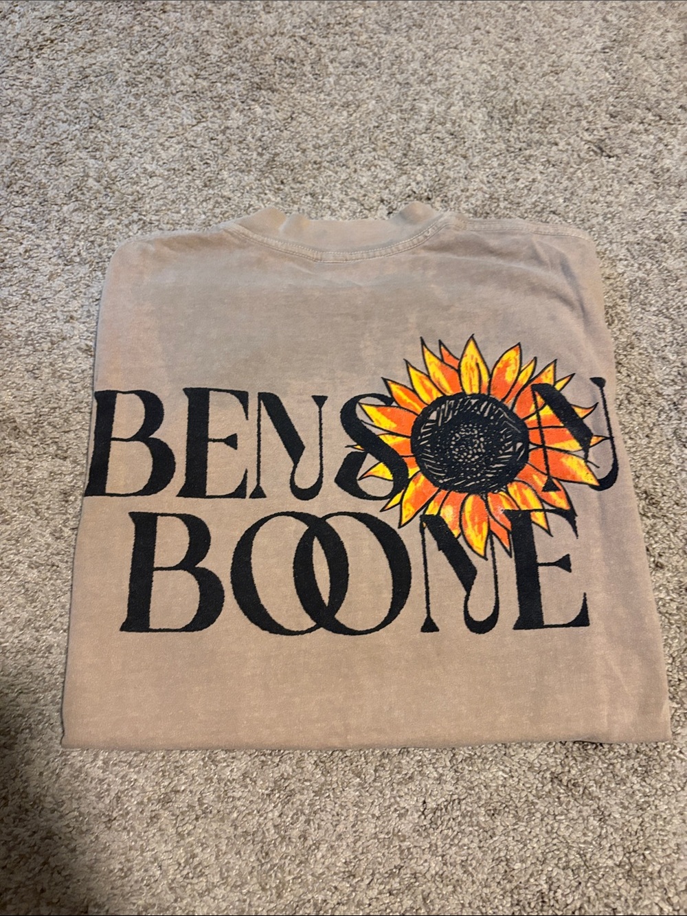 Official Benson Boone Tshirt, Large